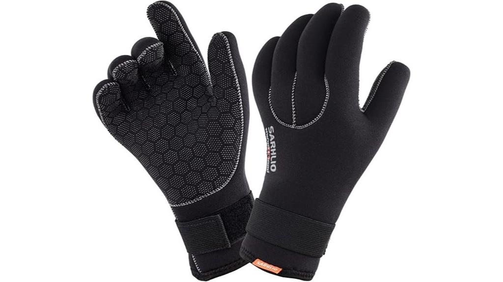 insulated neoprene water gloves