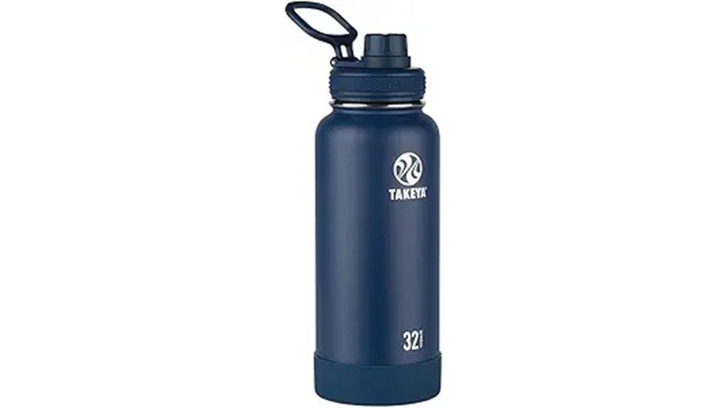 insulated water bottle with spout