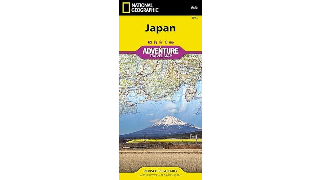 japan national geographic map