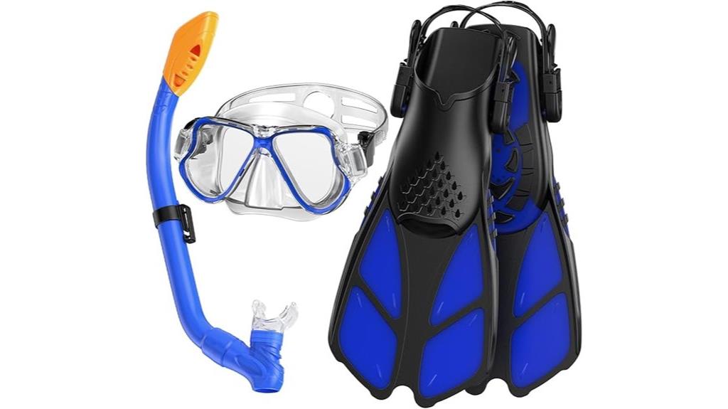 kids snorkel gear set
