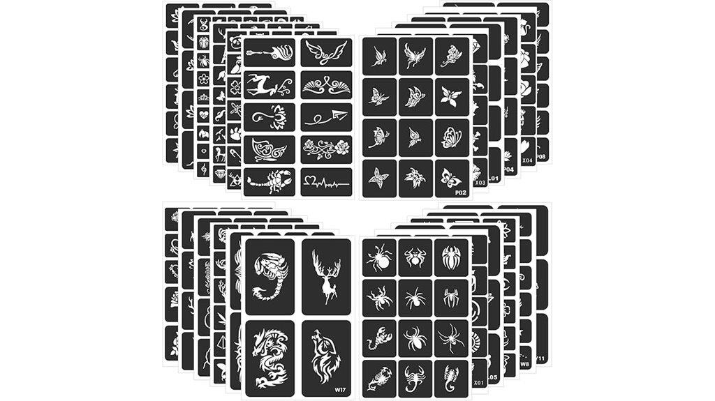 kids teen adult tattoo kit