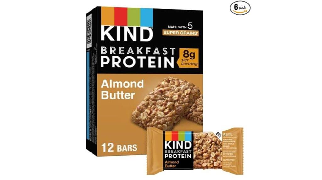 kind almond butter bars
