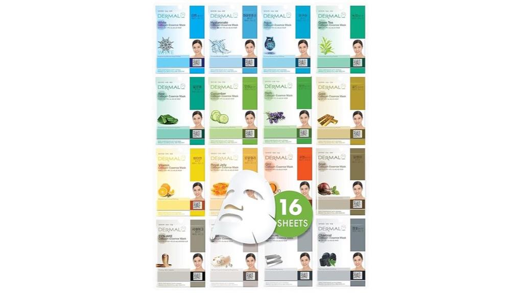 korean collagen mask pack