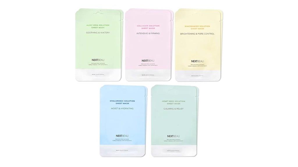 korean collagen mask sets