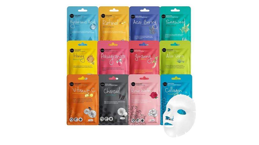 korean face mask set