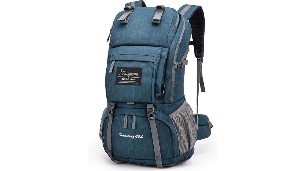 large capacity hiking backpack