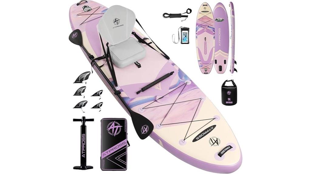 large inflatable paddle board