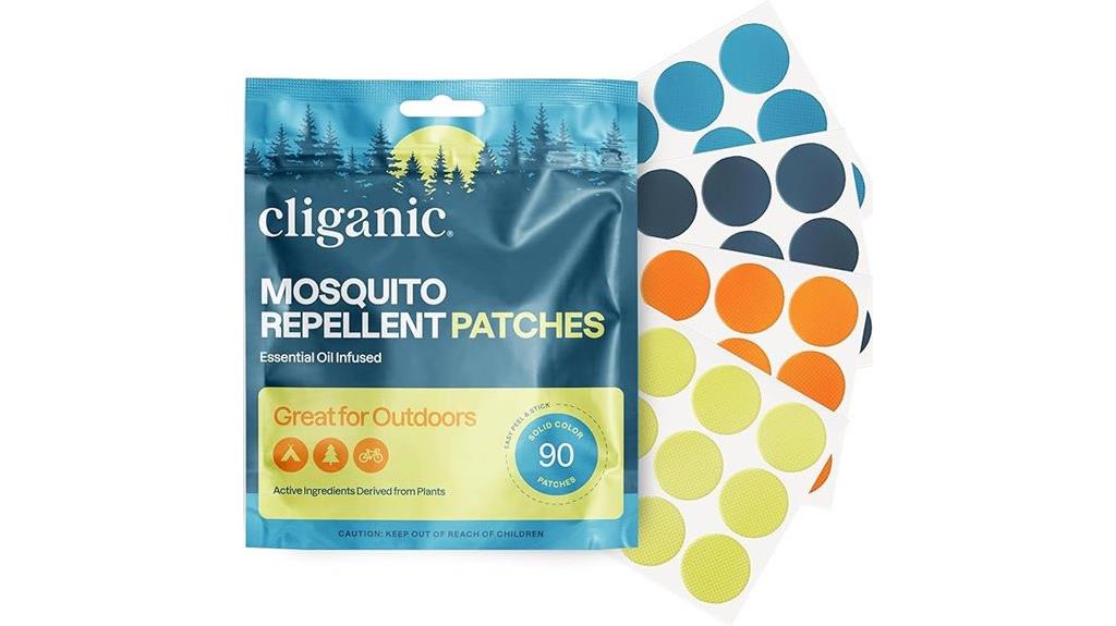 large pack of mosquito stickers
