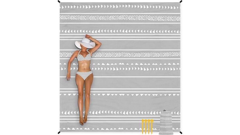 large waterproof sand free blanket
