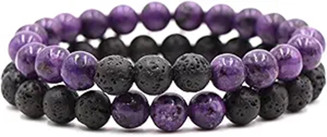 lava rock aromatherapy bracelets