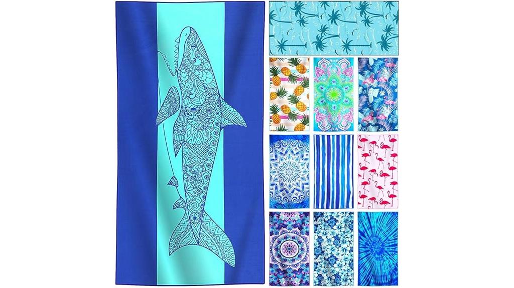 lightweight microfiber beach towel