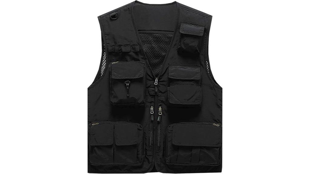 lightweight outdoor cargo vest