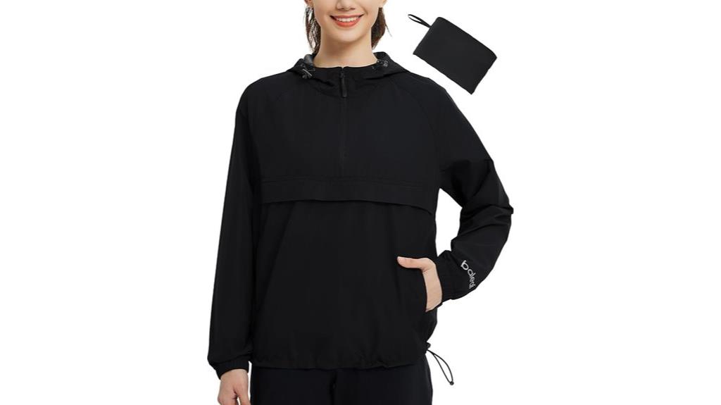 lightweight packable rain jacket