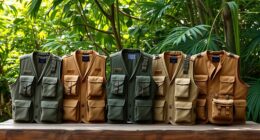 lightweight safari vest options