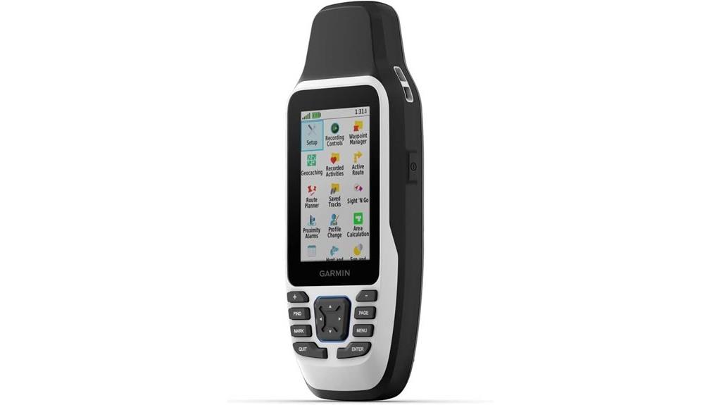 marine handheld gps device