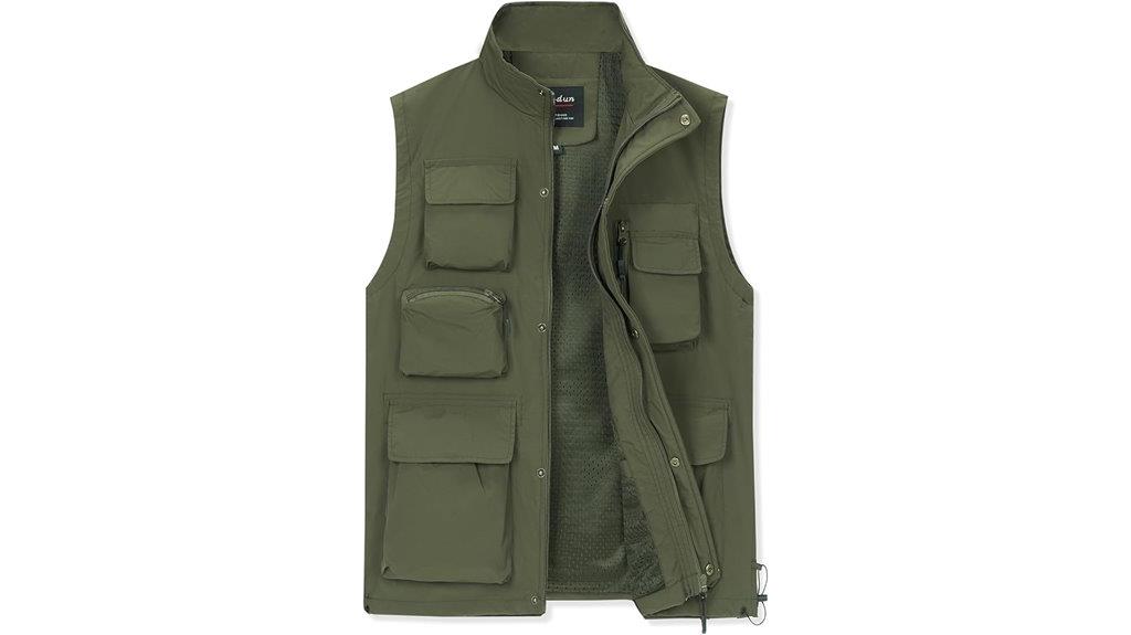 men s casual fishing vest