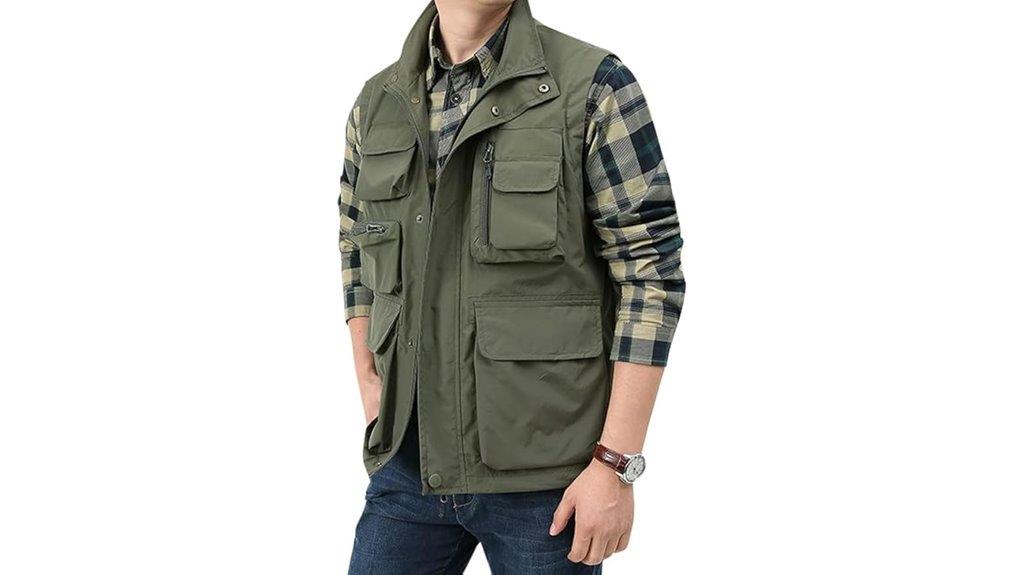 men s fishing vest