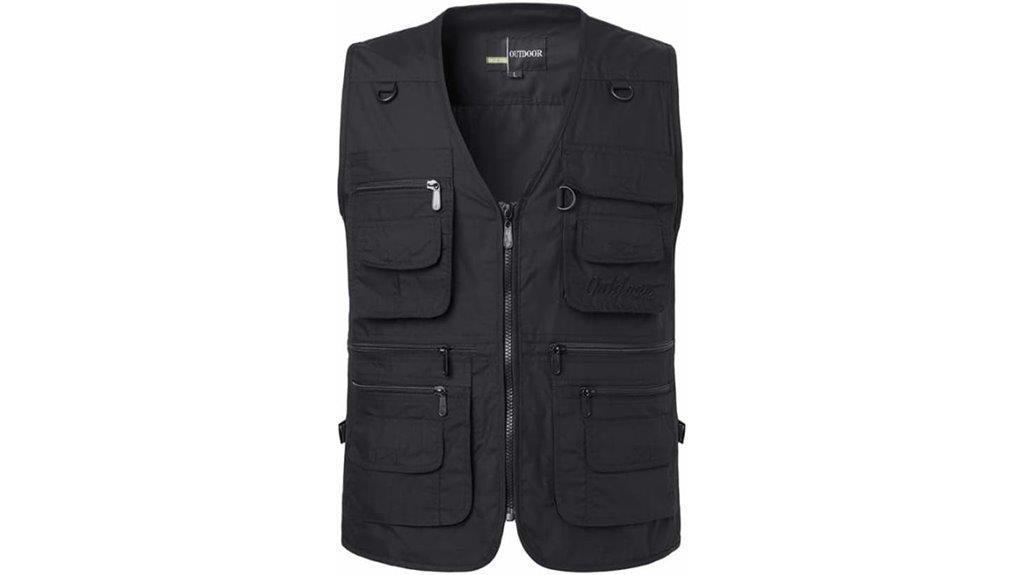 men s lightweight fishing vest