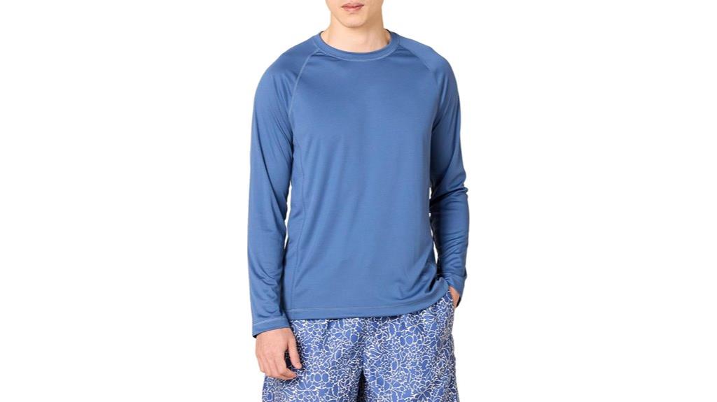 men s quick dry upf swim tee