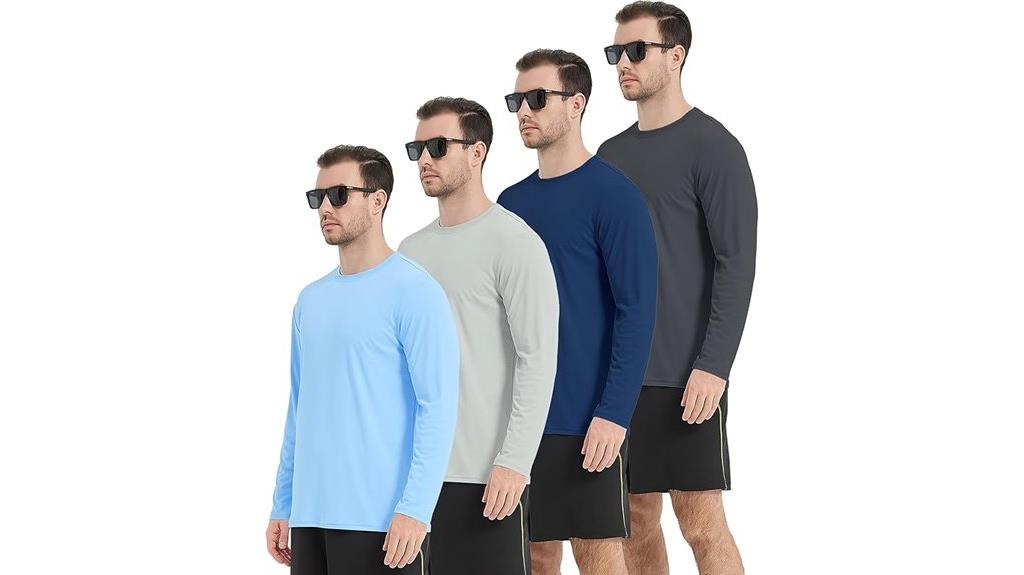 men s uv protection swim shirts
