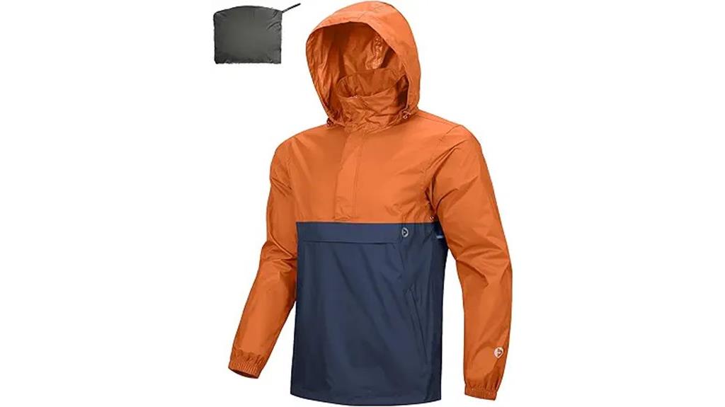 men s waterproof rain jacket