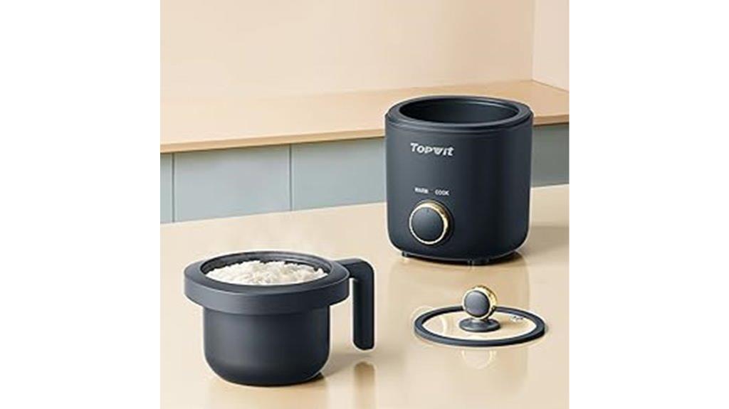 mini grey rice cooker