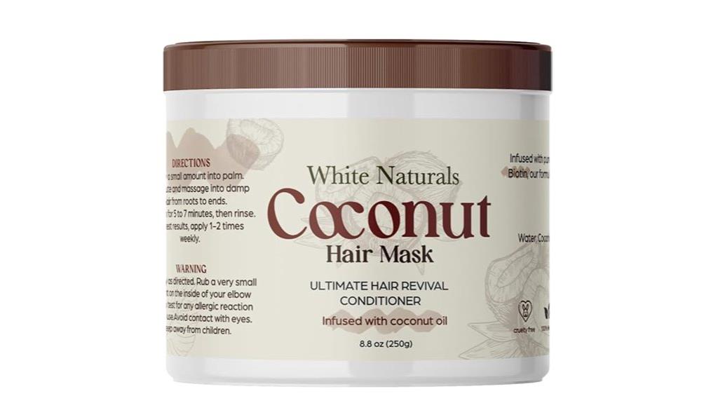 natural coconut hair treatment