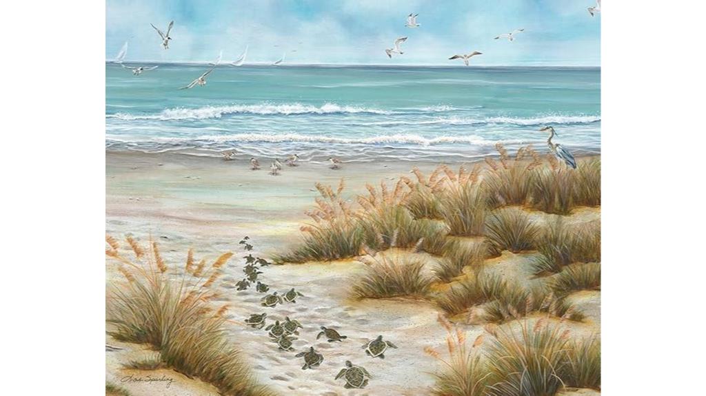 ocean themed 1000 piece puzzle