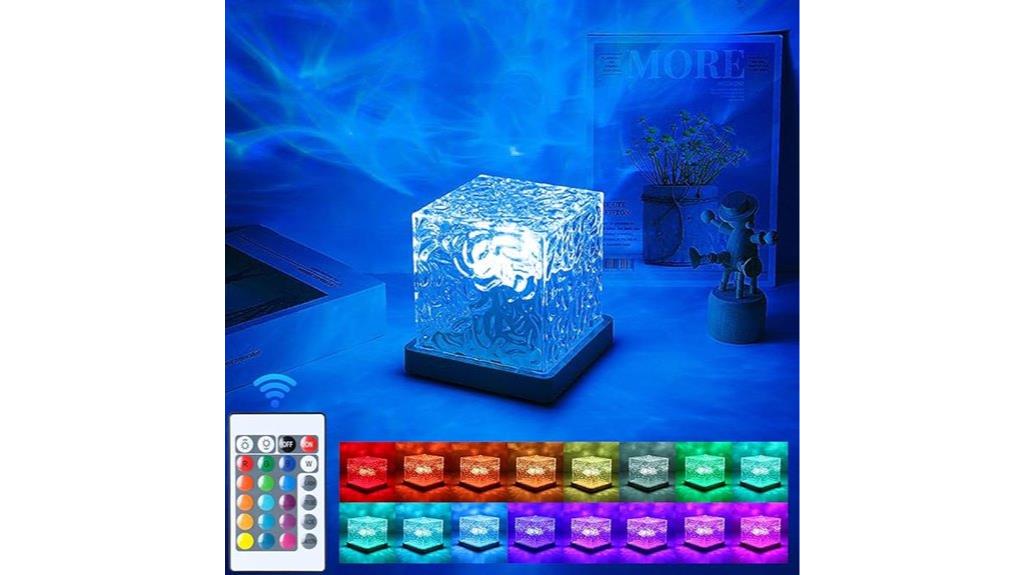 ocean wave aurora lamp