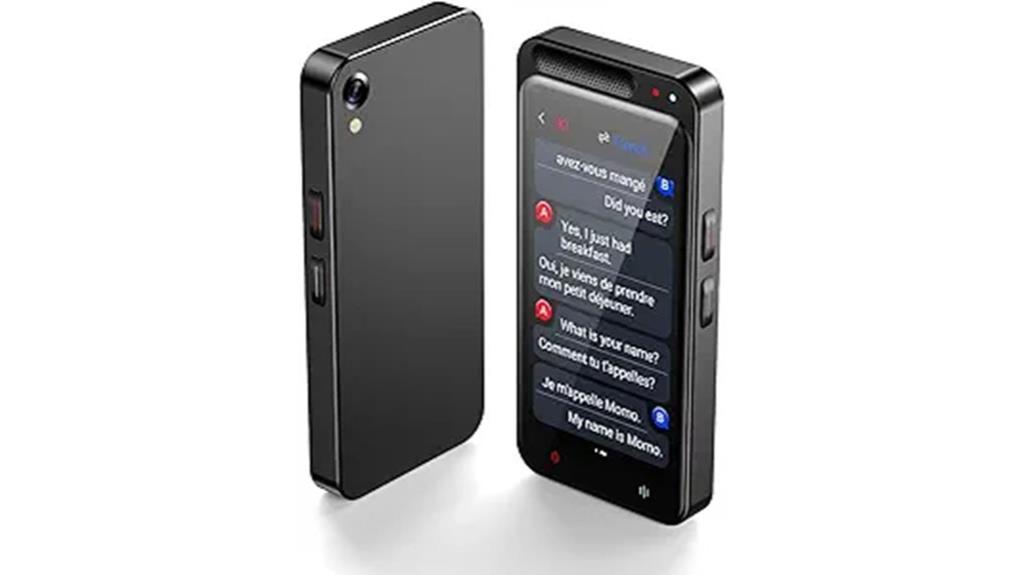 offline multilingual translator device