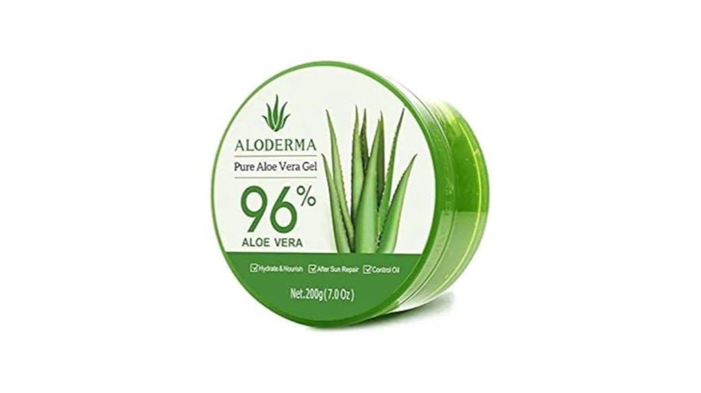 organic aloe vera gel