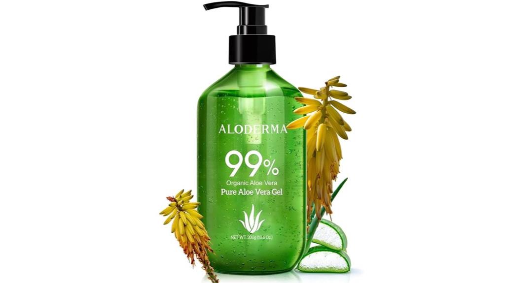 organic aloe vera gel