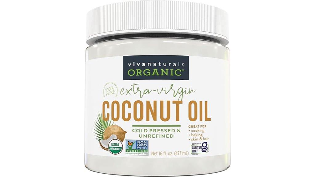 organic coconut oil product