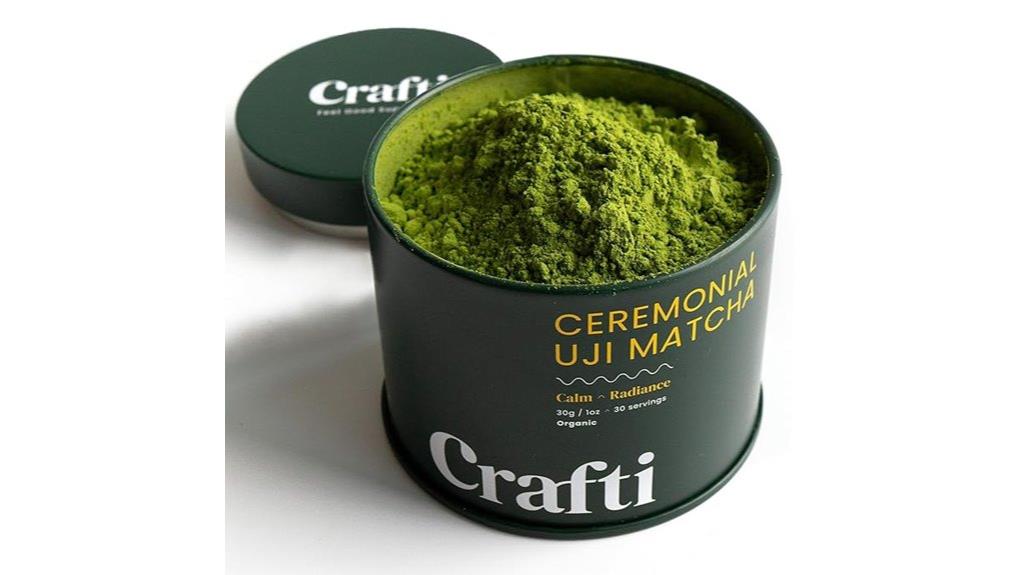 organic matcha powder packaging