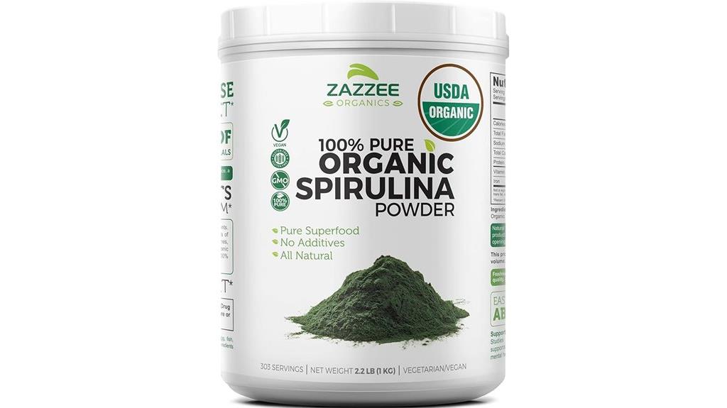 organic spirulina powder 1kg