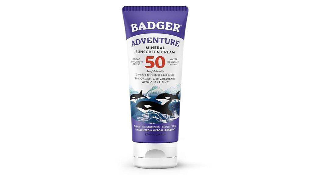 organic zinc oxide sunscreen