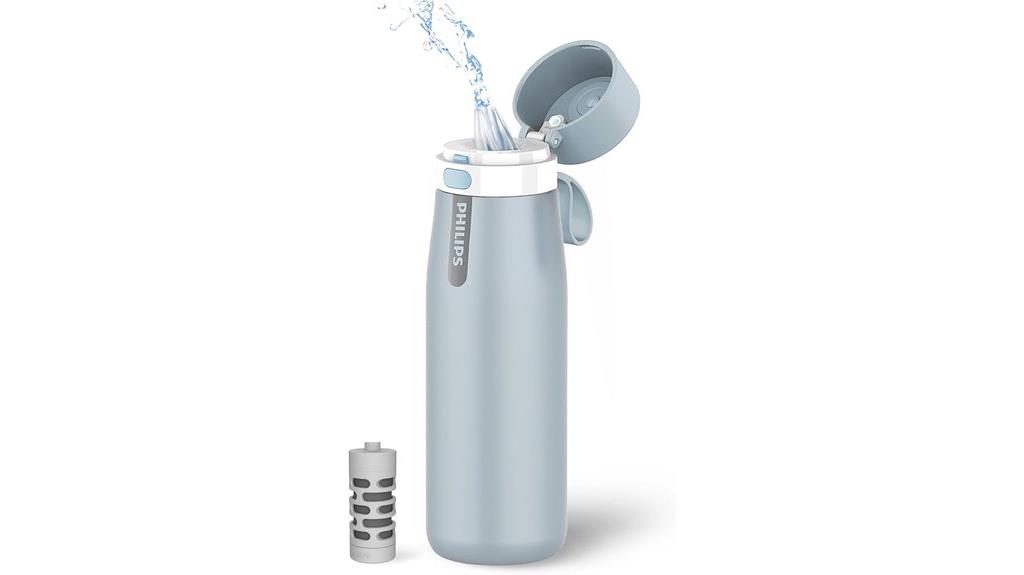 philips filtered water bottle