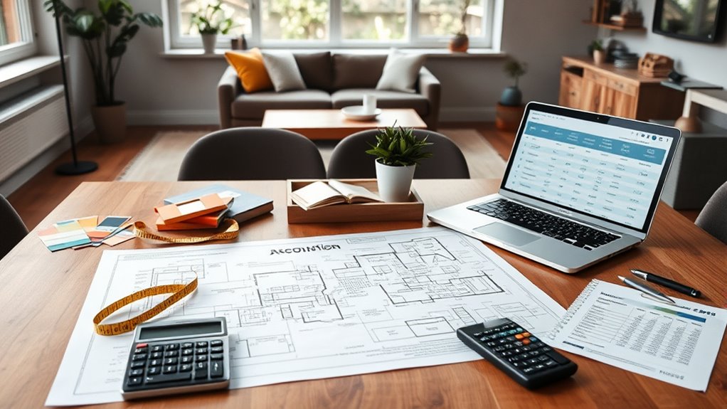planning budgeting materials contractors