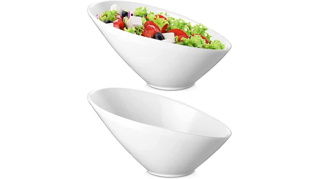 porcelain serving bowls pack