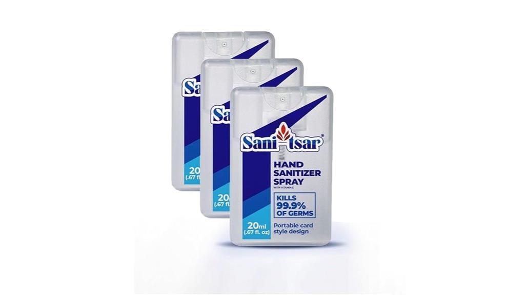 portable 20ml sanitizer packs