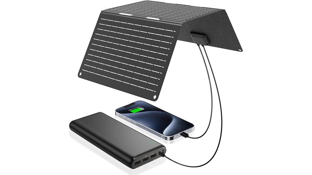 portable 30w foldable solar
