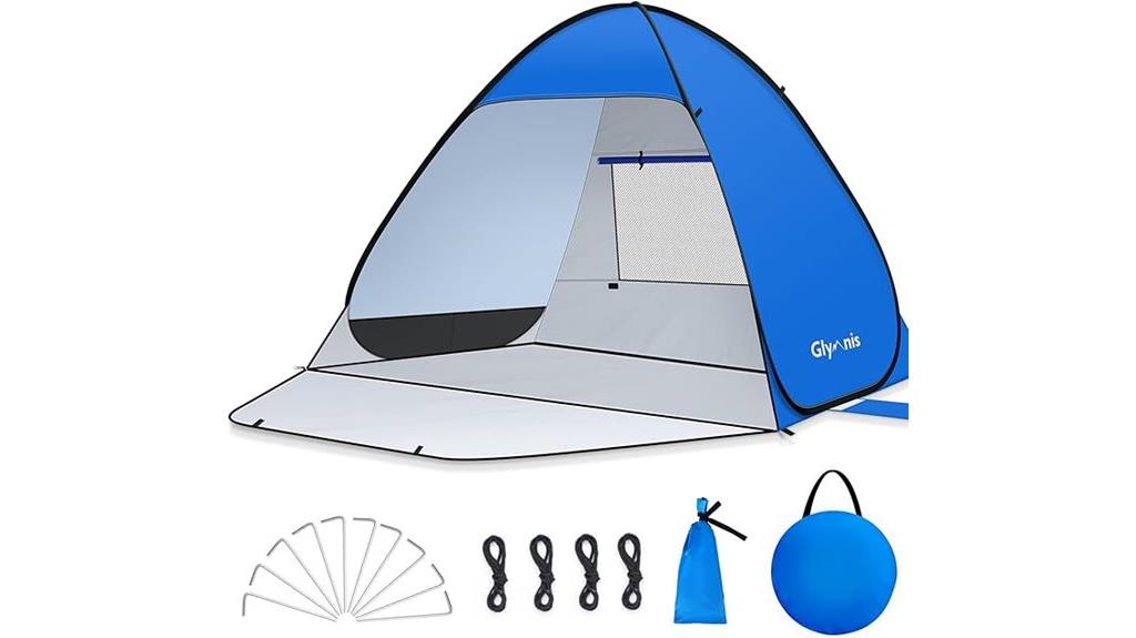 portable beach tent for 1 4