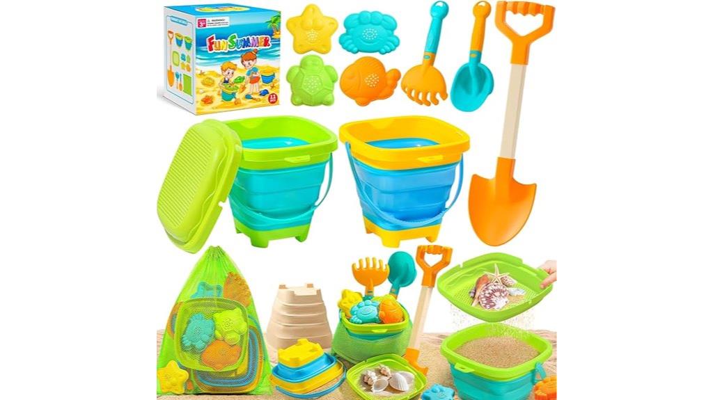 portable beach toy set