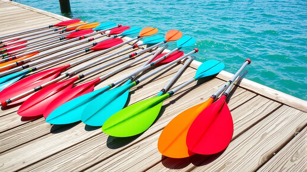 portable collapsible kayak paddles