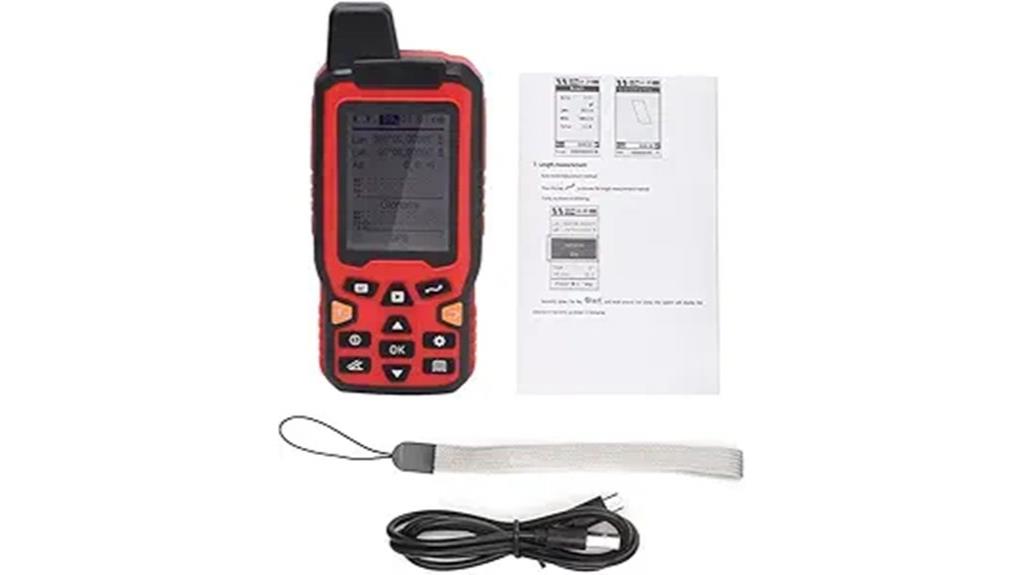 portable gps land meter