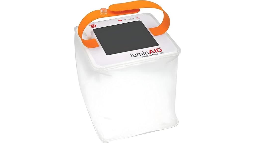 portable rechargeable solar lantern