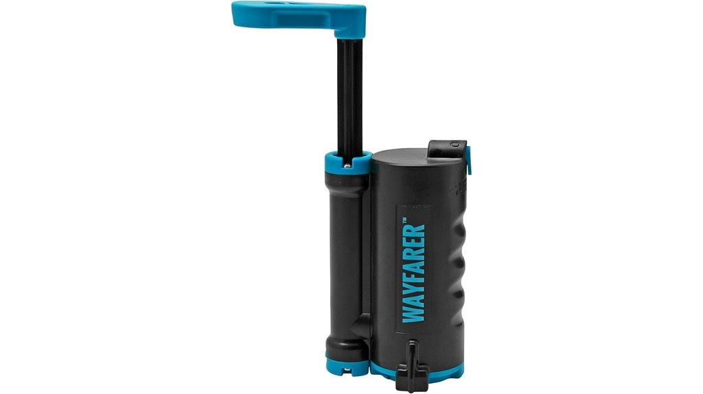 portable water purification device