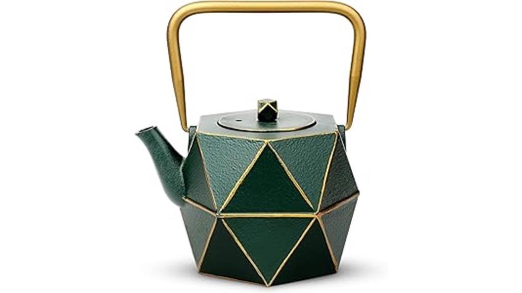 premium cast iron teapot