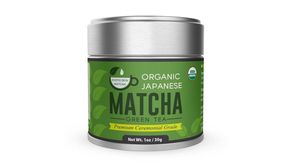 premium organic matcha powder