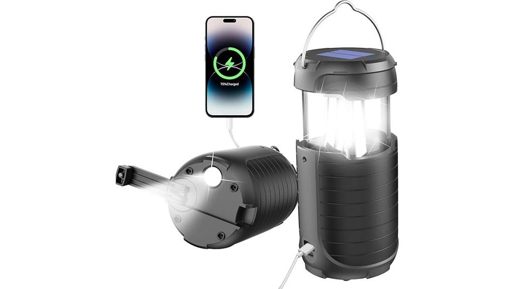 rechargeable solar led lantern